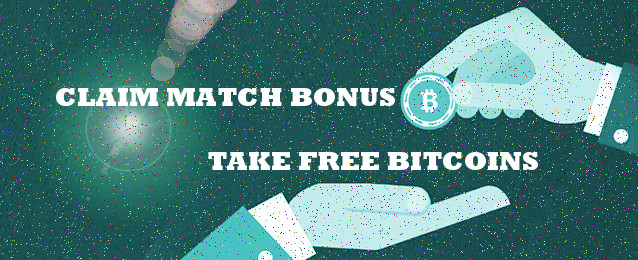 Bitcoin casino with match bonus